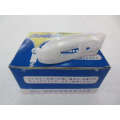 Plastic Zipper Cover White